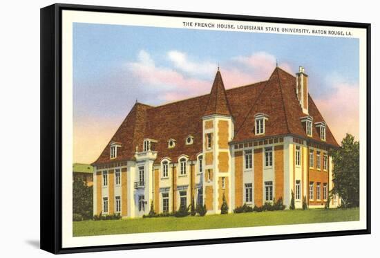 French House, LSU, Baton Rouge-null-Framed Stretched Canvas