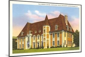 French House, LSU, Baton Rouge-null-Mounted Premium Giclee Print