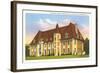 French House, LSU, Baton Rouge-null-Framed Art Print