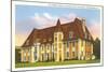 French House, LSU, Baton Rouge-null-Mounted Art Print