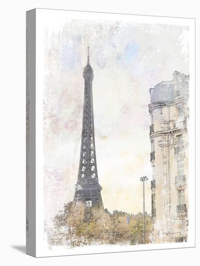 French Illustration I-Amy Melious-Stretched Canvas