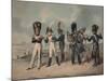 French Imperial Guard and National Guard During the Hundred Days, 1816-Denis Dighton-Mounted Giclee Print