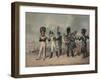 French Imperial Guard and National Guard During the Hundred Days, 1816-Denis Dighton-Framed Giclee Print