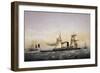 French Imperial Navy's Ironclad Ss Rochambeau-null-Framed Giclee Print