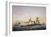 French Imperial Navy's Ironclad Ss Rochambeau-null-Framed Giclee Print