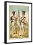 French Infantry of the Restoration-null-Framed Giclee Print