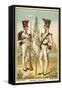 French Infantry of the Restoration-null-Framed Stretched Canvas