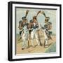 French Infantry-Louis Charles Bombled-Framed Art Print