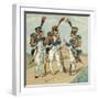 French Infantry-Louis Charles Bombled-Framed Art Print