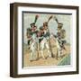 French Infantry-Louis Charles Bombled-Framed Art Print