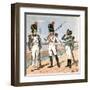 French Infantry-Louis Charles Bombled-Framed Art Print