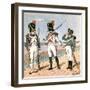 French Infantry-Louis Charles Bombled-Framed Art Print
