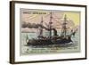 French Ironclad Redoutable, 1876-null-Framed Giclee Print