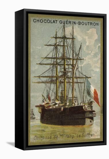 French Ironclad Suffren-null-Framed Stretched Canvas