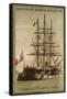 French Ironclad Trident-null-Framed Stretched Canvas