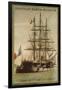 French Ironclad Trident-null-Framed Giclee Print