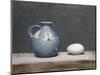 French Jug and Duck Egg, 2009-James Gillick-Mounted Giclee Print