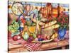 French Kitchen-Kathleen Parr McKenna-Stretched Canvas