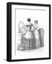 French Lady's Maid-H Bruyeres-Framed Art Print