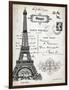 French Landmark I-Gwendolyn Babbitt-Framed Art Print