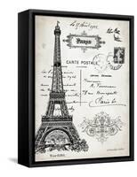 French Landmark I-Gwendolyn Babbitt-Framed Stretched Canvas