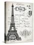 French Landmark I-Gwendolyn Babbitt-Stretched Canvas