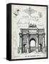 French Landmark II-Gwendolyn Babbitt-Framed Stretched Canvas