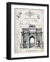 French Landmark II-Gwendolyn Babbitt-Framed Art Print