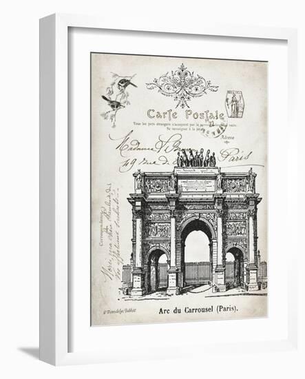 French Landmark II-Gwendolyn Babbitt-Framed Art Print