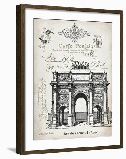 French Landmark II-Gwendolyn Babbitt-Framed Art Print