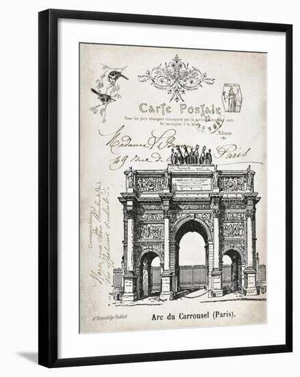 French Landmark II-Gwendolyn Babbitt-Framed Art Print