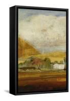 French Landscape II-Jill Martin-Framed Stretched Canvas