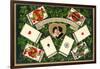 French Language of Playing Cards-null-Framed Art Print