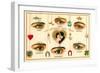 French Language of the Eyes-null-Framed Art Print