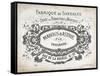 French Letterhead II-Gwendolyn Babbitt-Framed Stretched Canvas