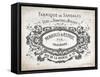 French Letterhead II-Gwendolyn Babbitt-Framed Stretched Canvas