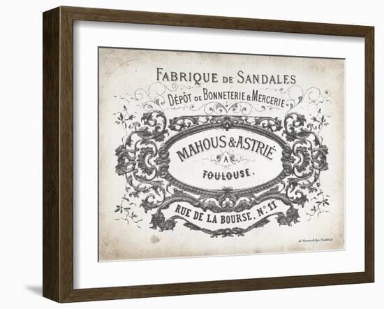 French Letterhead II-Gwendolyn Babbitt-Framed Art Print