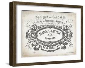 French Letterhead II-Gwendolyn Babbitt-Framed Art Print