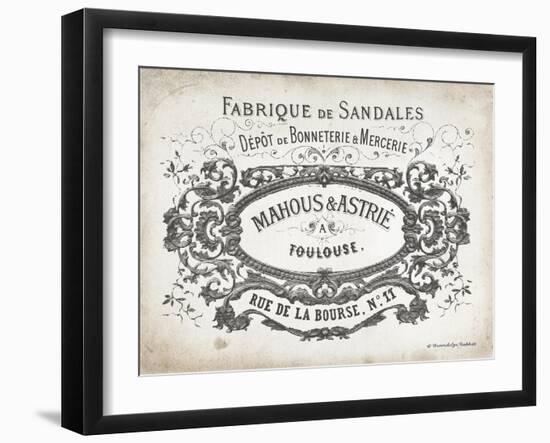 French Letterhead II-Gwendolyn Babbitt-Framed Art Print