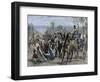 French Liberal Revolution (February 1848). Louis Philippe and His Family out of the Tuileries Palac-Tarker-Framed Giclee Print