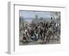 French Liberal Revolution (February 1848). Louis Philippe and His Family out of the Tuileries Palac-Tarker-Framed Giclee Print