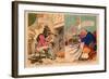 French Liberty, British Slavery, 1792-James Gillray-Framed Giclee Print