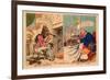 French Liberty, British Slavery, 1792-James Gillray-Framed Giclee Print