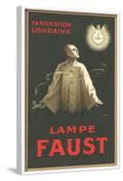 French Light Bulb Advertisement with Pierrot-null-Framed Art Print