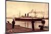 French Line, Cgt, Dampfschiff Marrech, Bordeaux-null-Mounted Giclee Print