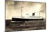 French Line Cgt, De Grasse, Dampfschiff in Fahrt-null-Mounted Giclee Print