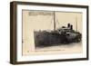 French Line, Cgt, Paquebot Chicago, Dampfschiff-null-Framed Giclee Print