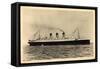 French Line, Cgt, S.S. Paris, Dampfschiff in Fahrt-null-Framed Stretched Canvas