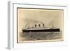 French Line, Cgt, S.S. Paris, Dampfschiff in Fahrt-null-Framed Giclee Print