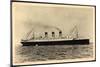 French Line, Cgt, S.S. Paris, Dampfschiff in Fahrt-null-Mounted Giclee Print